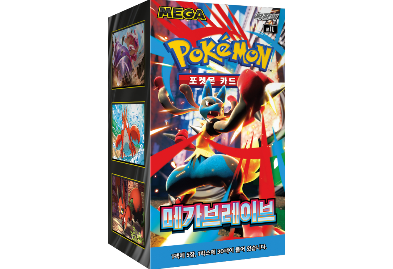 Pokemon Mega Brave Display Koreanisch