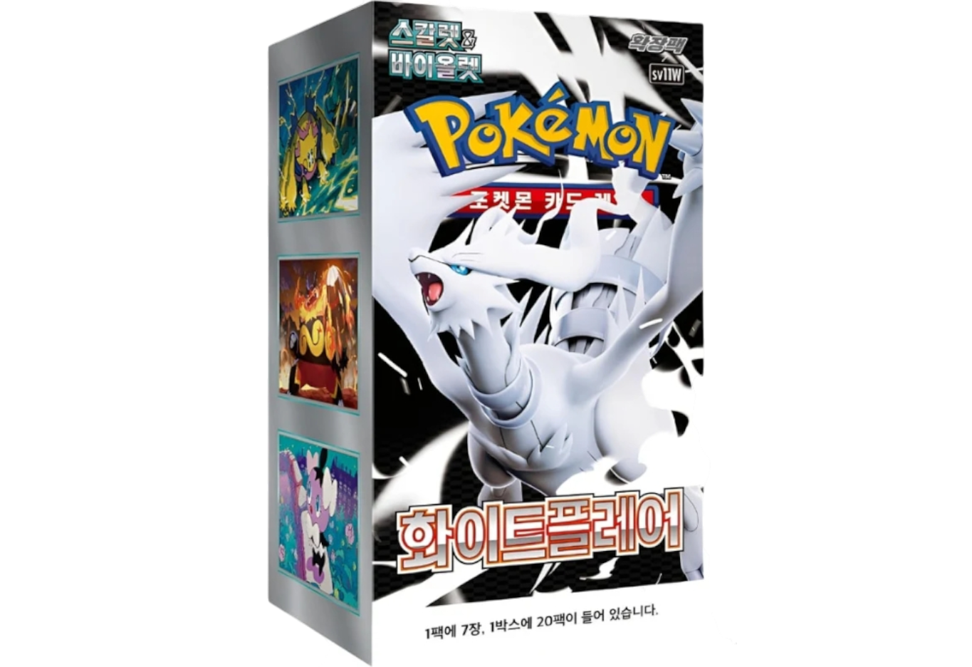 Pokemon White Flare Display Koreanisch