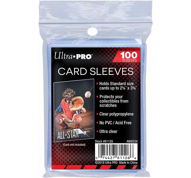 Sammelkarten Sleeves (125 Stück)